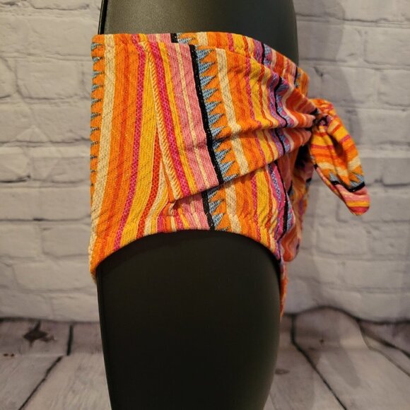 Jessica Simpson Women's Escape to Pacific High-Waist Bikini Bottoms - Picture 3 of 4